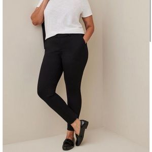 Torrid Comfort Flex Waistband Slim Taper Studio Luxe Ponte High- Rise Pant Sz.16